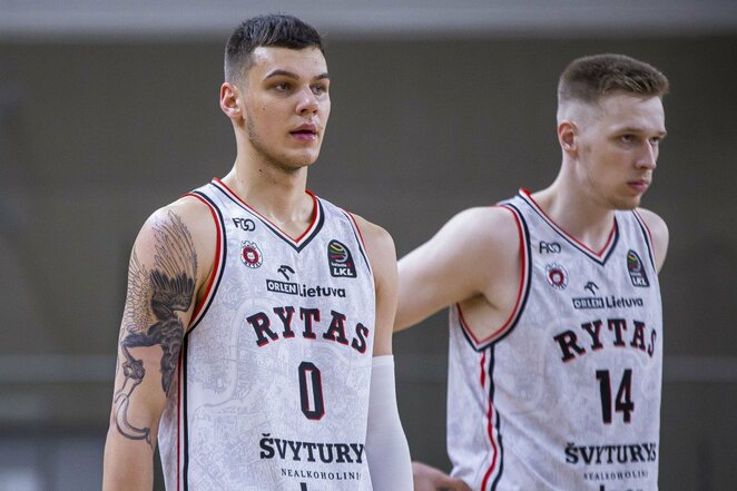 Deividas Sirvydis ir Martynas Echodas | Roko Lukoševičiaus/BNS Foto nuotr. Deividas Sirvydis ir Martynas Echodas | Roko Lukoševičiaus/BNS Foto nuotr.