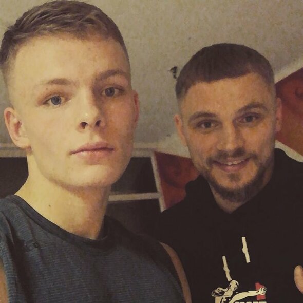 Dominykas Dirkstys su Sergejumi Maslobojevu | asmeninio archyvo nuotr. Dominykas Dirkstys su Sergejumi Maslobojevu | asmeninio archyvo nuotr.