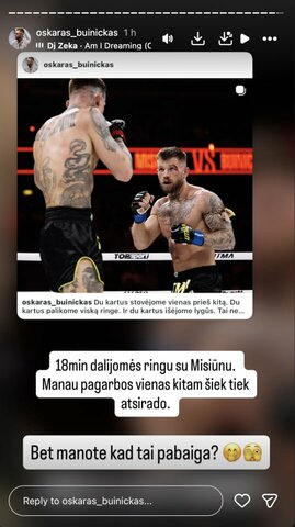Oskaras Buinickas | Instagram.com nuotr
