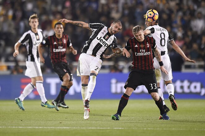 „Juventus“ – „Milan“ rungtynių akimirka | Scanpix nuotr.