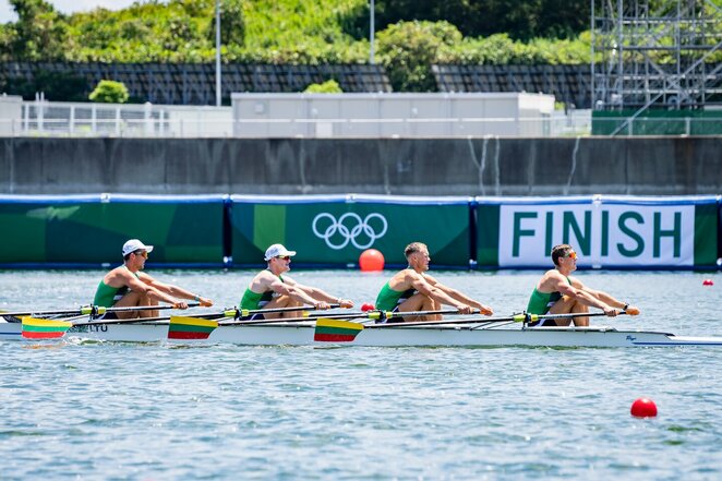 Dominykas Jančionis, Dovydas Nemeravičius, Martynas Džiaugys ir Armandas Kelmelis | Vytauto Dranginio nuotr.