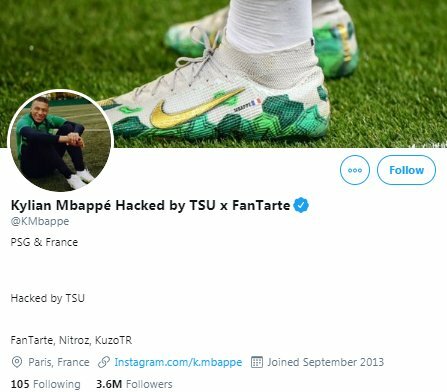 Kyliano Mbappe „Twitter“ paskyra | „Twitter“ nuotr.