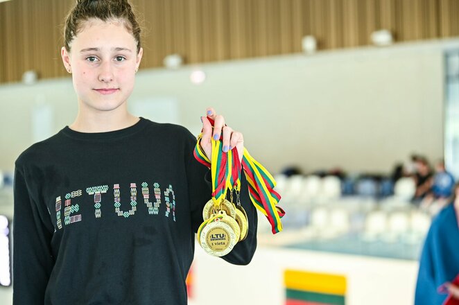 Emilija Pociūtė („LTU Aquatics“ nuotr.) | Organizatorių nuotr.