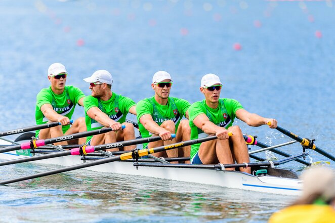 Dovydas Nemeravičius, Martynas Džiaugys, Dominykas Jančionis ir Aurimas Adomavičius | Vytauto Dranginio nuotr. Dovydas Nemeravičius, Martynas Džiaugys, Dominykas Jančionis ir Aurimas Adomavičius | Vytauto Dranginio nuotr.