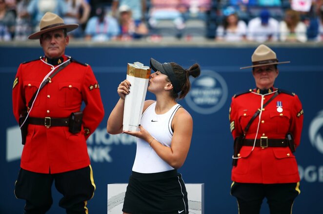 Bianca Vanessa Andreescu  | Scanpix nuotr. Bianca Vanessa Andreescu  | Scanpix nuotr.