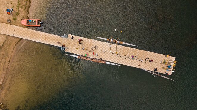 Kauno irklavimo bazė | Organizatorių nuotr. Kauno irklavimo bazė | Organizatorių nuotr.
