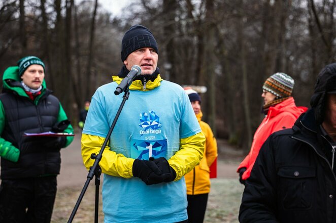 Tradicinis vyrų sveikatos palaikymo bėgimas „Ūsai bėga 2025“  | Organizatorių nuotr.