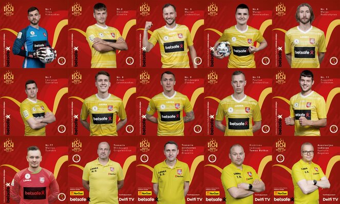 Lietuvos mažojo futbolo rinktinė | Organizatorių nuotr. Lietuvos mažojo futbolo rinktinė | Organizatorių nuotr.