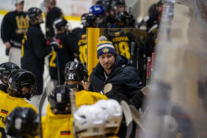 Lietuvos U-16 ledo ritulio rinktinė pradėjo pasiruošimą Kaune laukiančiam „4 Nations Cup“ turnyrui | hockey.lt nuotr.