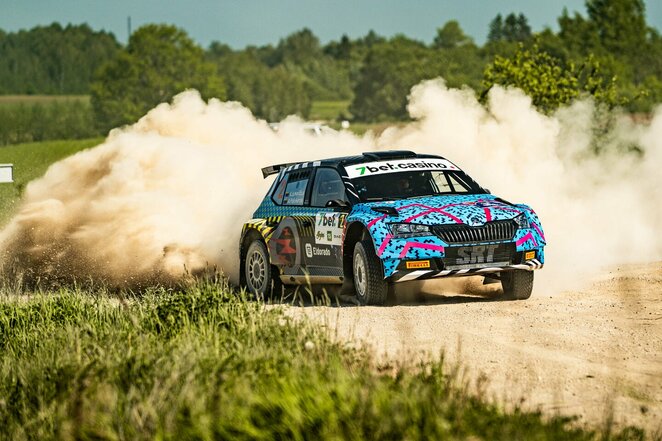 „7bet Rally Lazdijai“ testinis greičio ruožas | Organizatorių nuotr. „7bet Rally Lazdijai“ testinis greičio ruožas | Organizatorių nuotr.
