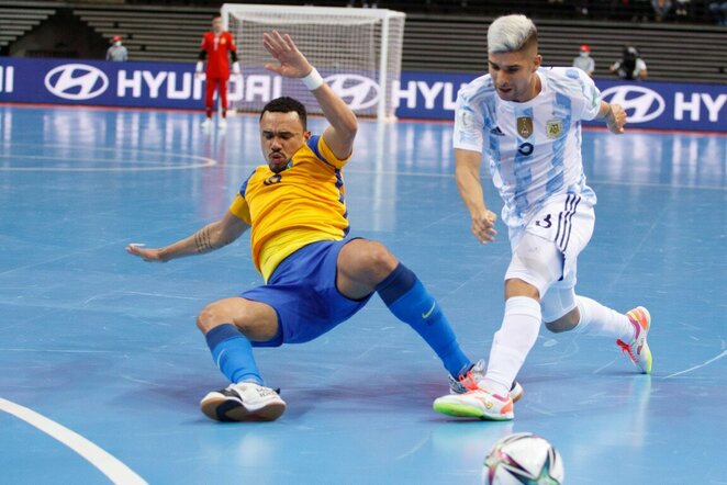Argentiniečių ir brazilų rungtynės | Eriko Ovčarenko / BNS foto nuotr.
