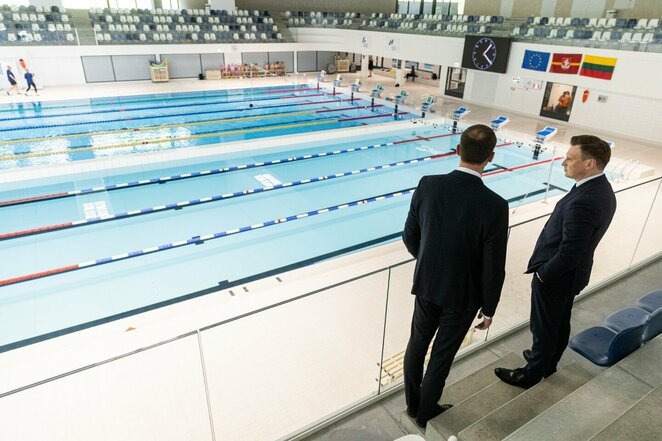 Europos jaunimo plaukimo čempionato Vilniuje pristatymas | Pauliaus Peleckio / BNS foto nuotr. Europos jaunimo plaukimo čempionato Vilniuje pristatymas | Pauliaus Peleckio / BNS foto nuotr.