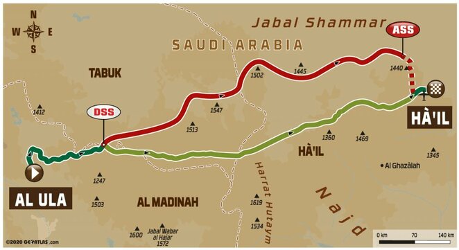 Penktojo etapo žemėlapis | Organizatorių nuotr. Penktojo etapo žemėlapis | Organizatorių nuotr.