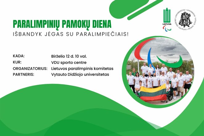 Renginio plakatas l Parateam nuotr.