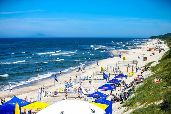 Paplūdimio tinklinis | M.Baranausko nuotr. Paplūdimio tinklinis | M.Baranausko nuotr.