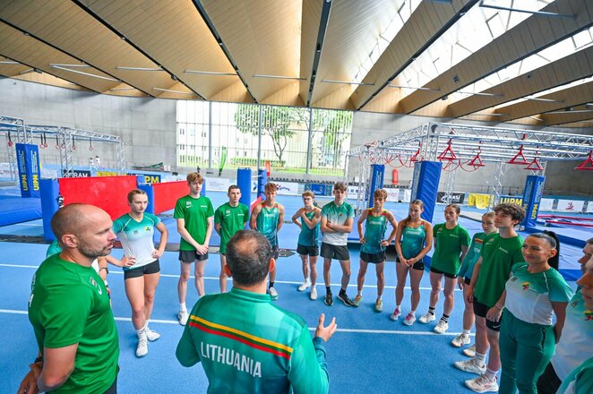 Pasaulio čempionato išvakarėse jaunieji Lietuvos penkiakovininkai nekantriai laukia starto namuose | Organizatorių nuotr.