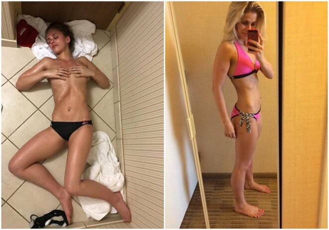 Paige VanZant po svorio metimo | Instagram.com nuotr