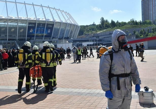 Kijevo policija pireš Čempionų lygos finalą rengėsi cheminėms atakoms | Organizatorių nuotr.