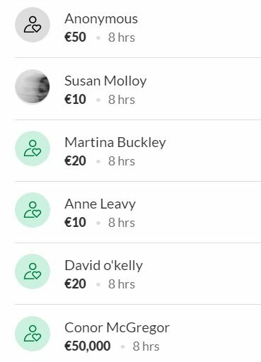 Aukotojų sąrašas | Organizatorių nuotr.