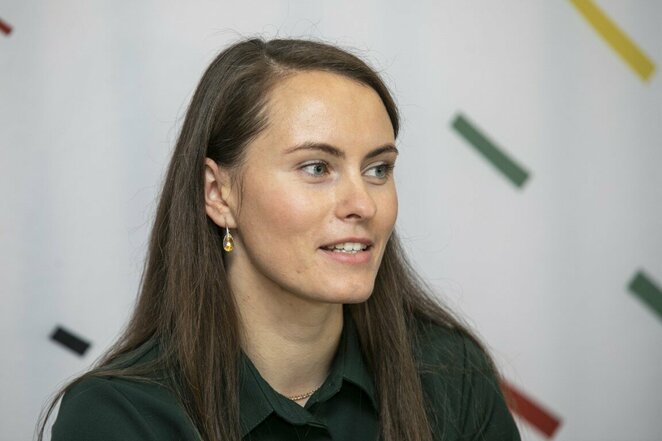 Lietuvos badmintono federacijos spaudos konferencija ir treniruotė | Pauliaus Peleckio / BNS foto nuotr.