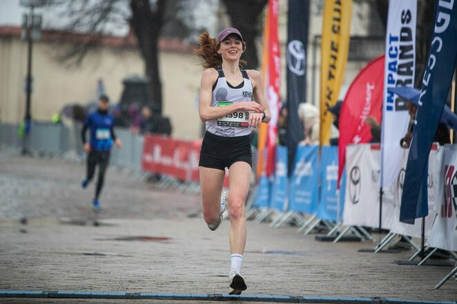 Inga Cimarmanaitė (Kauno maratono nuotr.) | Organizatorių nuotr. Inga Cimarmanaitė (Kauno maratono nuotr.) | Organizatorių nuotr.