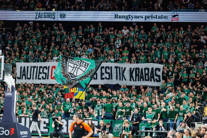 „Žalgiris“ – „Baskonia“ rungtynių akimirka | Eriko Ovčarenko / BNS foto nuotr.