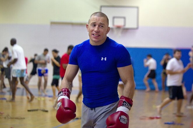 Georgesas St-Pierre‘as | Scanpix nuotr.