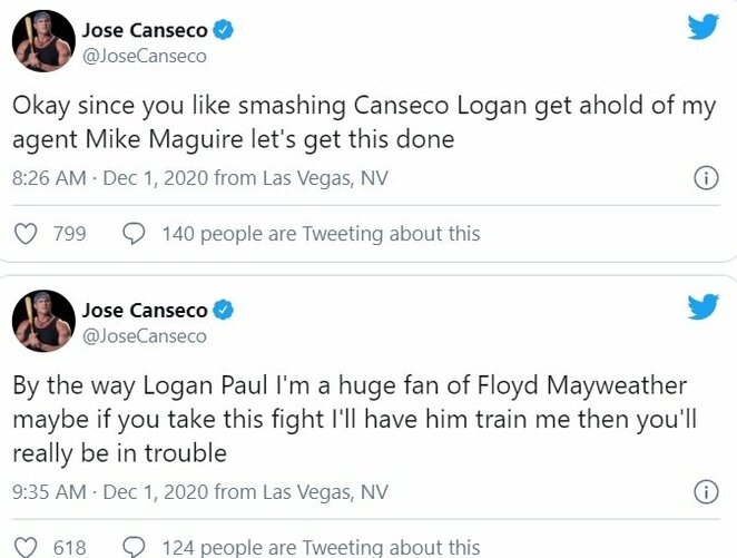 Jose Canseco komentarai | „Twitter“ nuotr.
