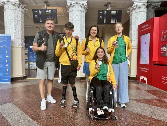 Lietuvos paralimpinė jaunimo rinktinė  | Lietuvos paralimpinio komiteto nuotr.