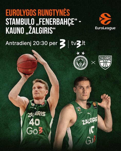 &bdquo;Fenerbahče&ldquo; &ndash; &bdquo;Žalgiris&ldquo; | Organizatorių nuotr.