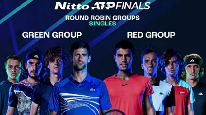 „ATP Finals“ grupės | Organizatorių nuotr.