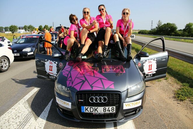 „Women`s Garage“ komanda | Organizatorių nuotr.