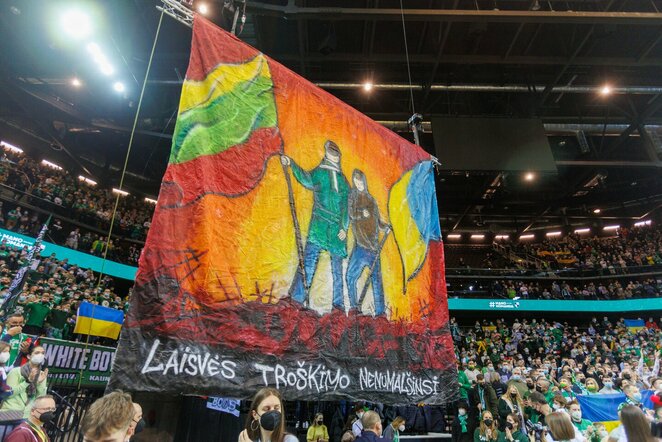 „Žalgiris“ – „Barcelona“ rungtynių akimirka | Eriko Ovčarenko / BNS foto nuotr. „Žalgiris“ – „Barcelona“ rungtynių akimirka | Eriko Ovčarenko / BNS foto nuotr.
