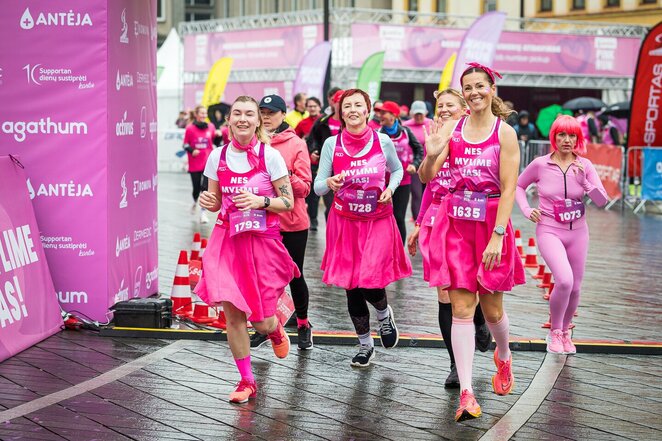 „Pink Run su Antėja“ | Roko Lukoševičiaus nuotr.