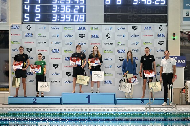 Geriausi čempionato plaukikai | Dariaus Kibirkščio nuotr. Geriausi čempionato plaukikai | Dariaus Kibirkščio nuotr.