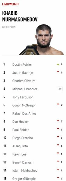 Lengvo svorio kategorijos reitingas | Organizatorių nuotr. Lengvo svorio kategorijos reitingas | Organizatorių nuotr.
