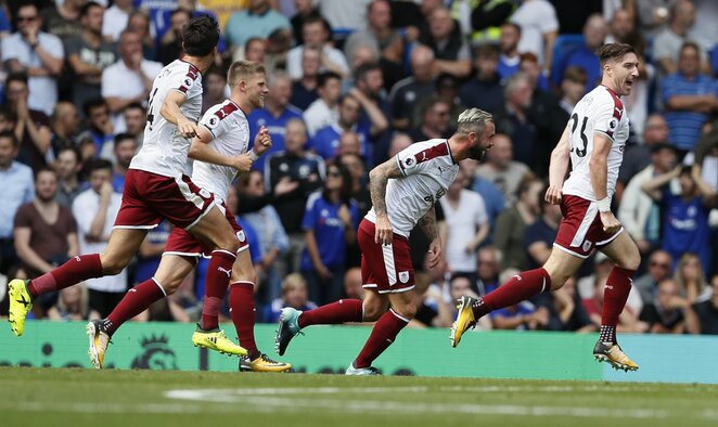  „Chelsea“ – „Burnley“ rungtynių akimirka | Scanpix nuotr.