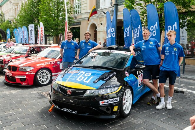 „Aurum 1006 km lenktynių pristatymas“ | Vytauto Pilkausko nuotr.