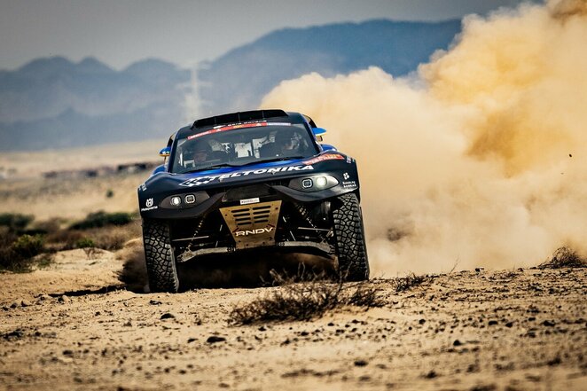 „Teltonika Racing“ pirmajame Dakaro greičio ruože | Vytauto Dranginio nuotr. „Teltonika Racing“ pirmajame Dakaro greičio ruože | Vytauto Dranginio nuotr.