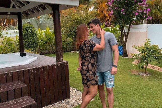 Nadine Santos su Thiago Ramosu | Instagram.com nuotr