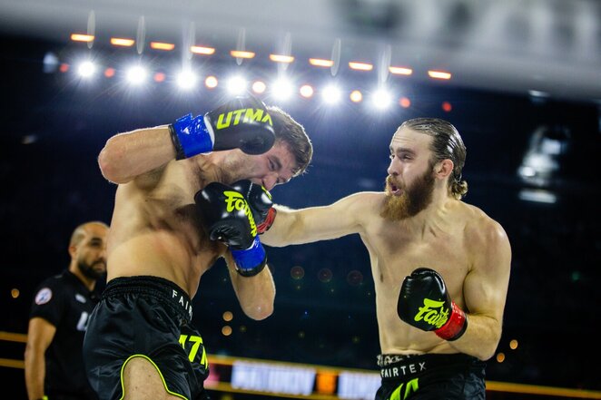 Dovydas Rimkus – Danyla Matiukov kovos akimirka | Teodoro Biliūno / BNS foto nuotr.