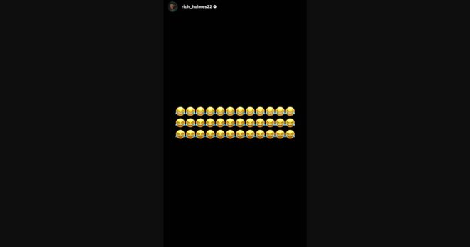 Richauno Holmeso reakcija | Instagram.com nuotr
