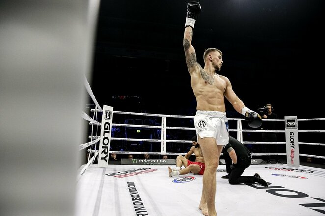 Sergejus Maslobojevas prieš Bahramą Rajabzadehą | Organizatorių nuotr. Sergejus Maslobojevas prieš Bahramą Rajabzadehą | Organizatorių nuotr.