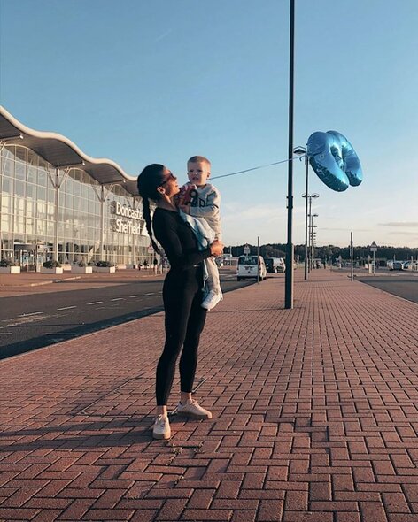 Dovilė Kilty su sūnumi | Instagram.com nuotr