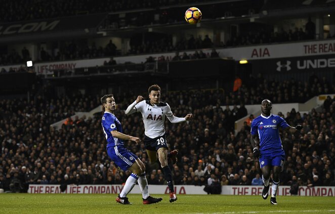 „Tottenham“ – „Chelsea“ rungtynių akimirka | Scanpix nuotr.