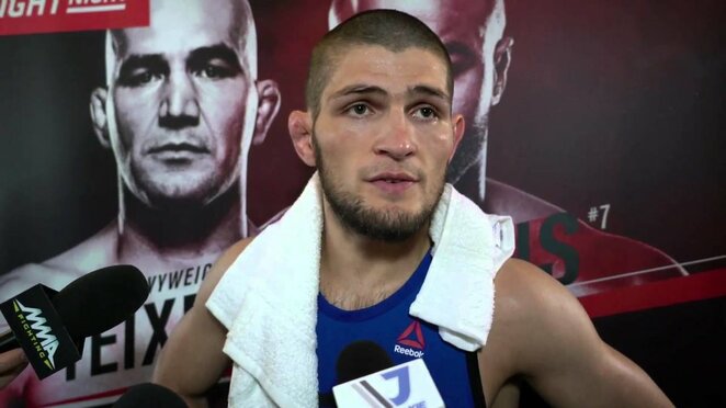 Chabibas Nurmagomedovas prieš „UFC on FOX 19“  turnyrą | Instagram.com nuotr Chabibas Nurmagomedovas prieš „UFC on FOX 19“  turnyrą | Instagram.com nuotr