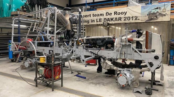 Legendinė „De Rooy“ komanda planuoja didįjį sugįžimą į Dakarą | Organizatorių nuotr.