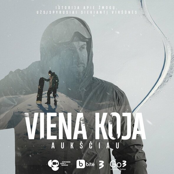 &bdquo;Viena koja aukščiau&ldquo; &ndash; kuriamas dokumentinis filmas apie paralimpietį Rapolą Micevičių | Organizatorių nuotr.