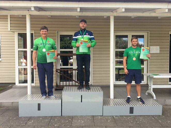 Tranšėjinės aikštelės prizininkai | Organizatorių nuotr. Tranšėjinės aikštelės prizininkai | Organizatorių nuotr.