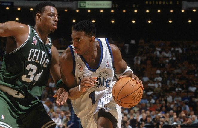 Paulas Pierce'as ir Tracy McGrady | „Twitter“ nuotr. Paulas Pierce'as ir Tracy McGrady | „Twitter“ nuotr.